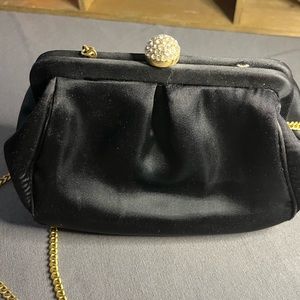Bechamel Elegant Black Clutch Handbag